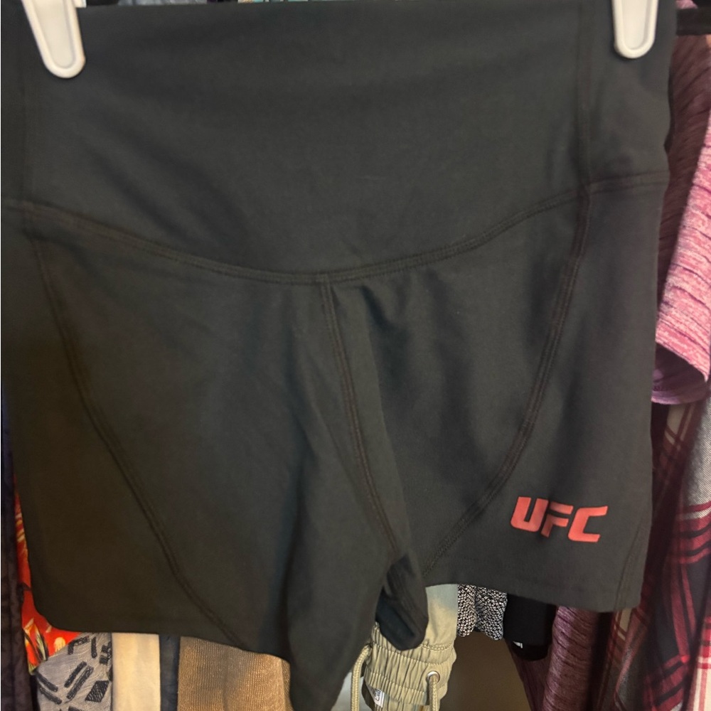 UFC Black Athletic Shorts NWOT
